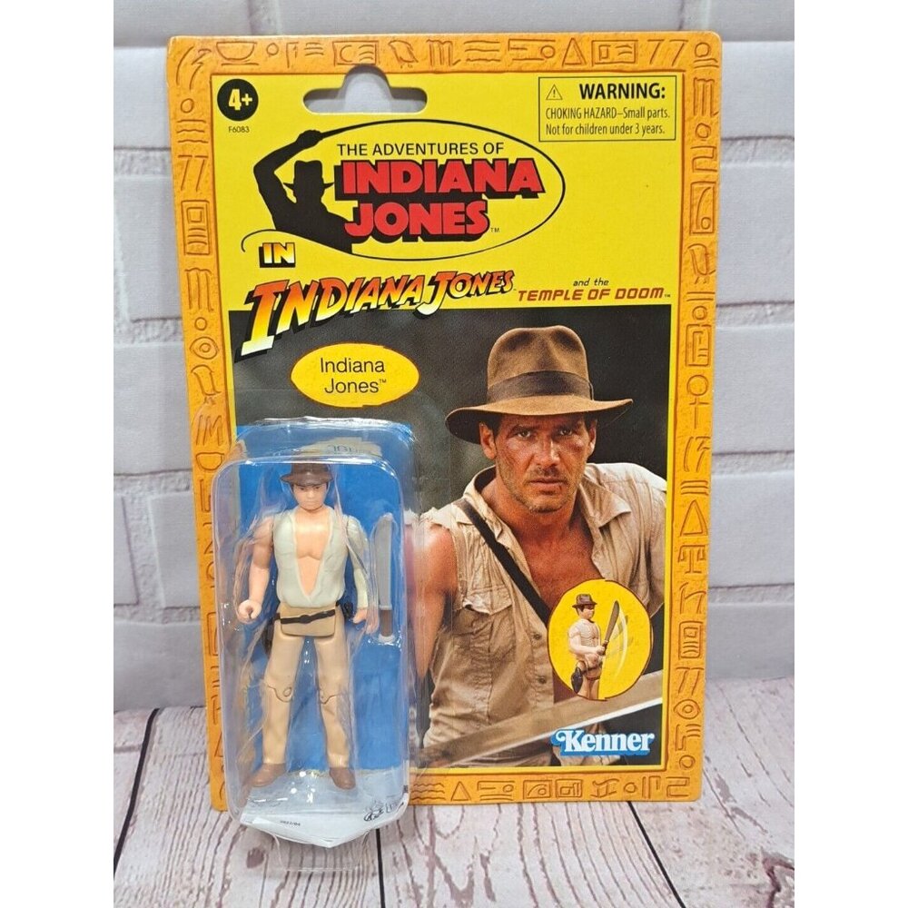 NWT Hasbro Indiana Jones Retro‎ Collection Kenner Action Figure
